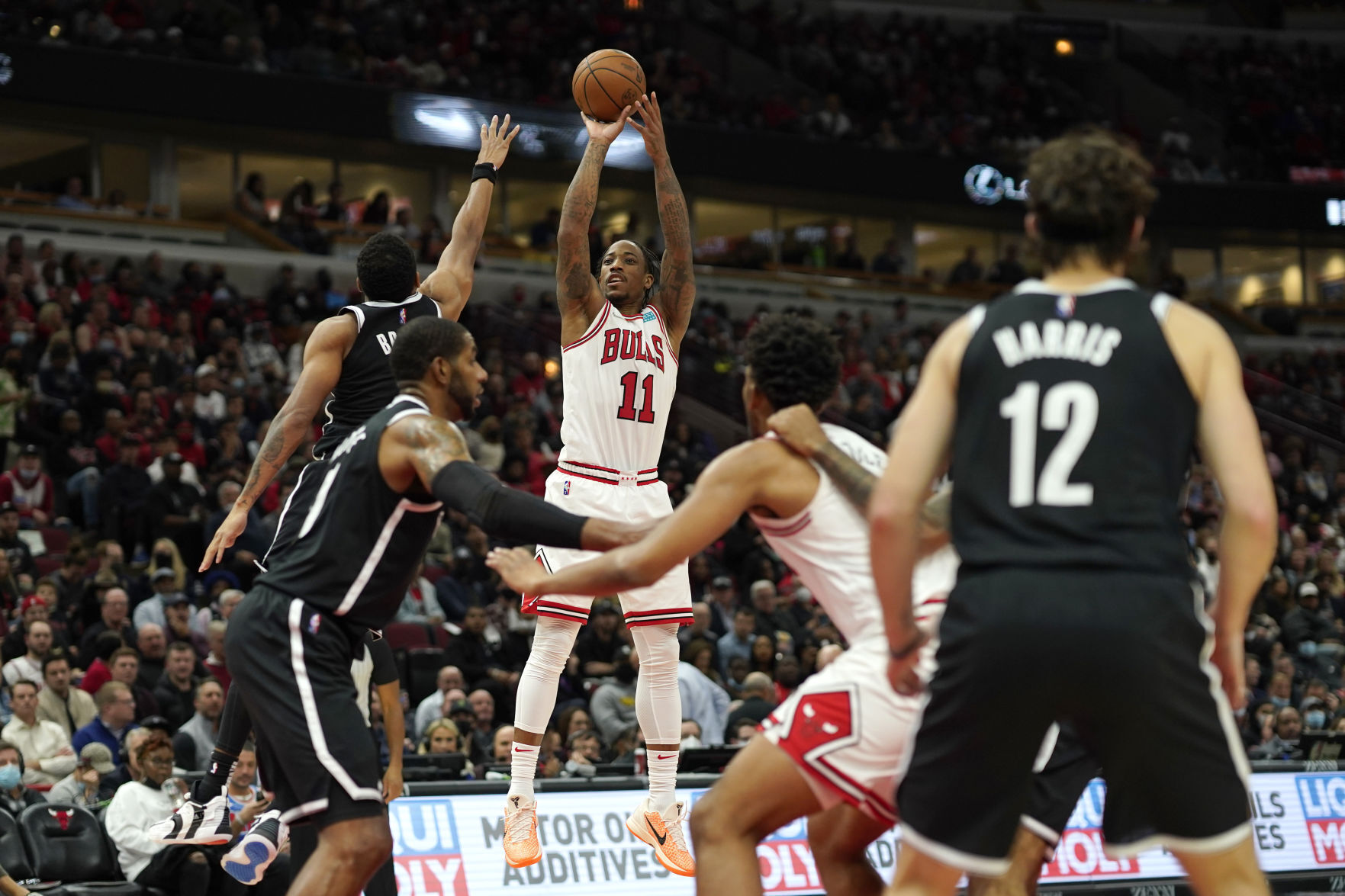 Nets Bulls Basketball